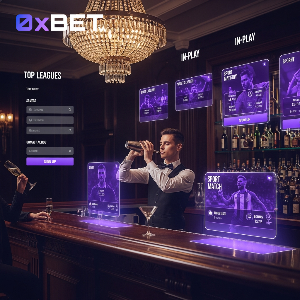 Live casino tafels en game shows binnen de 0xbet spellen