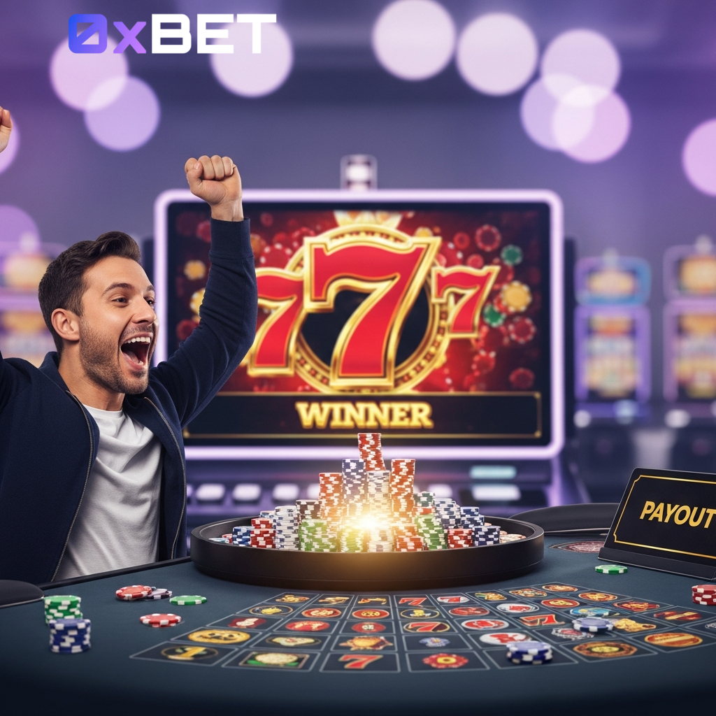 Jackpotspellen met progressieve pot bij 0xbet