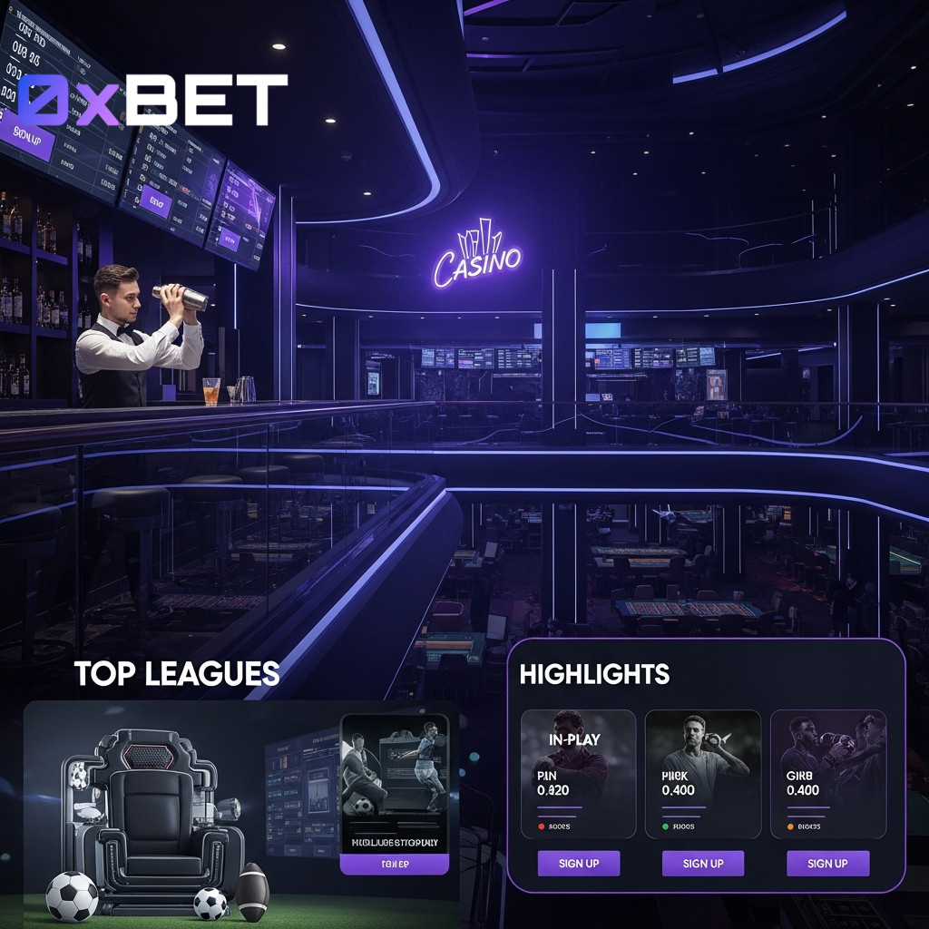 Overzicht van 0xbet casino spellen en live tafels