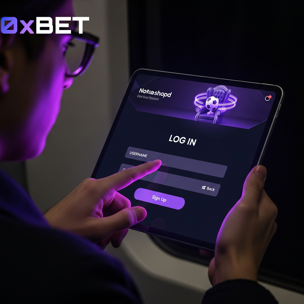 Inloggen op de 0xbet spiegel met bestaand account